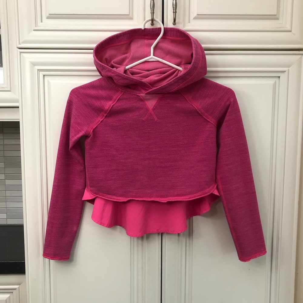 SIZE 4 - Ivivva by Lululemon girls crop sweatshirt